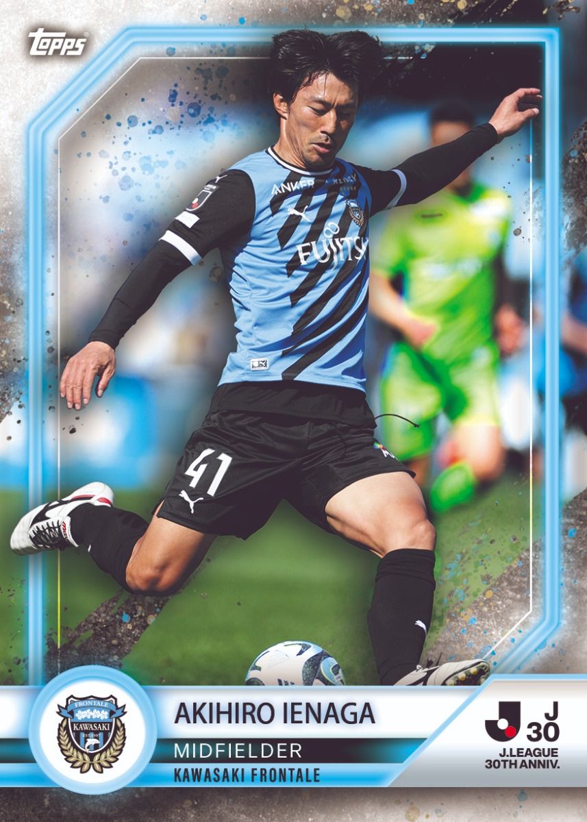 Topps J-League 30Th Anniversary Trading Cards Hobby Box