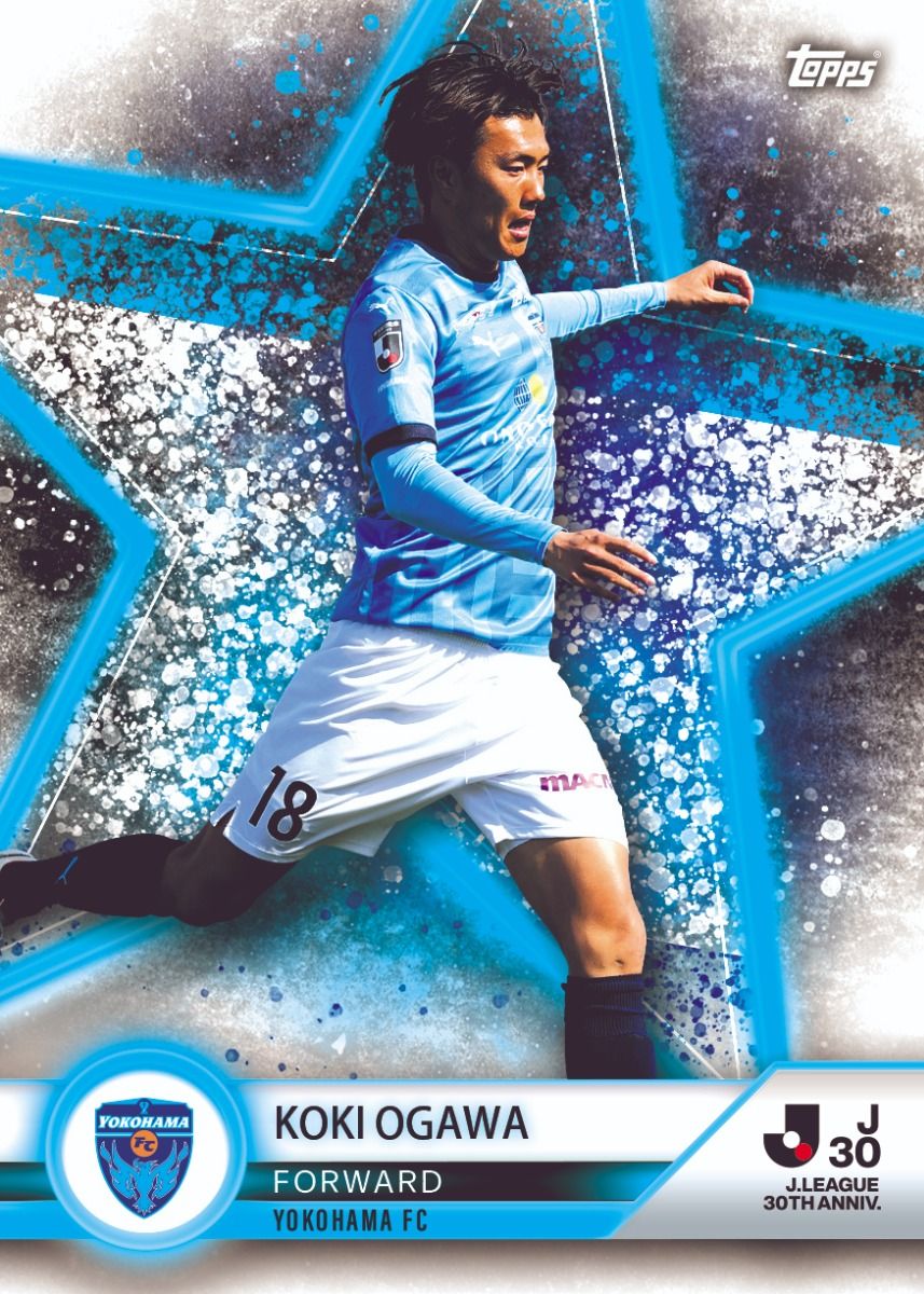 Topps J-League 30Th Anniversary Trading Cards Hobby Box
