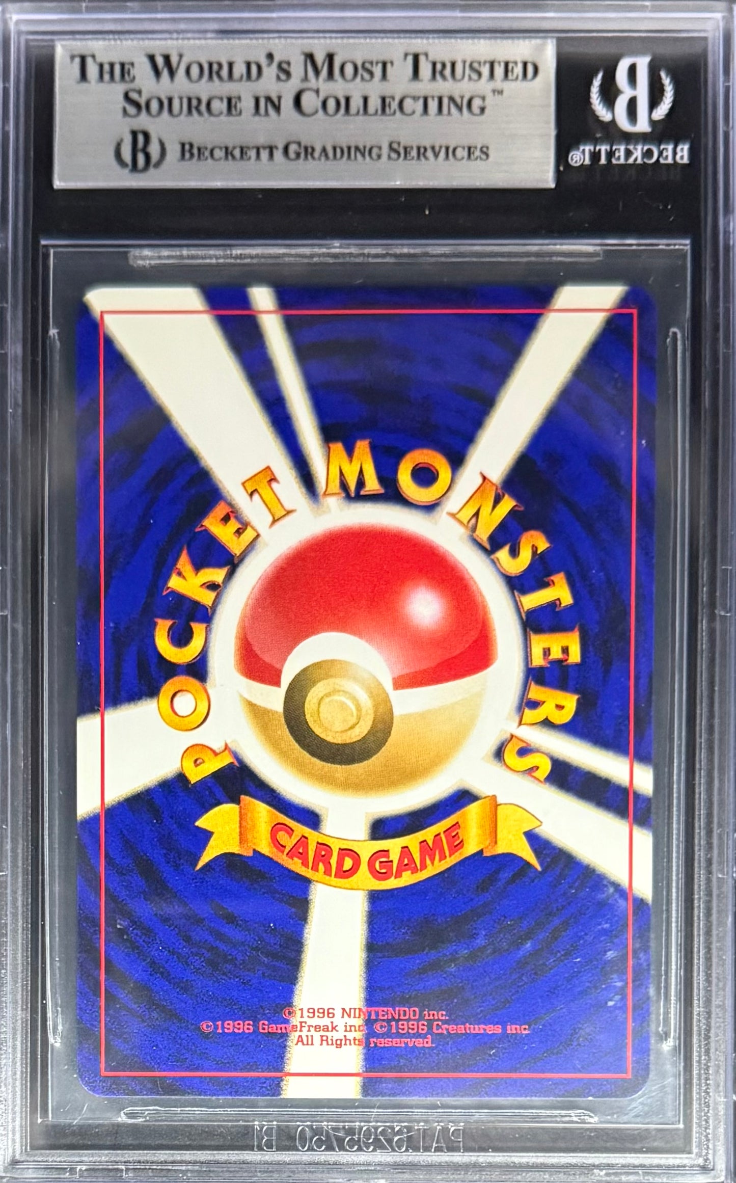 Pokemon Entei 244 Holo Pokemon Awakening Legends Japanese 2000 Beckett BGS 8.5