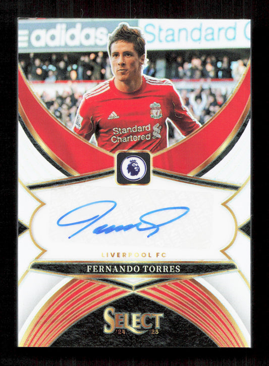 Panini Fernando Torres Select Signatures Panini Select Premier League Soccer 2024-25