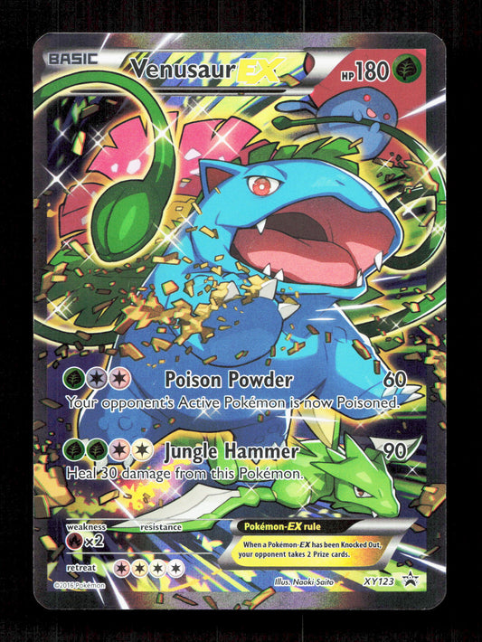 Pokemon Venusaur EX XY123 Pokemon Black Star Promo 2016
