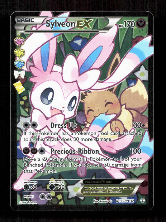 Pokemon Sylveon EX RC32/RC32 Ultra Rare Pokemon Generations Radiant Collection 2016