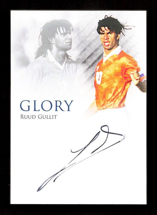 Futera Unique Ruud Gullit On-Card Autograph /06 Futera Unique 2025
