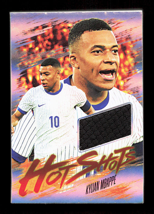 Futera Kylian Mbappe Hotshots Relic Card /03 Futera Fan Selection 2025
