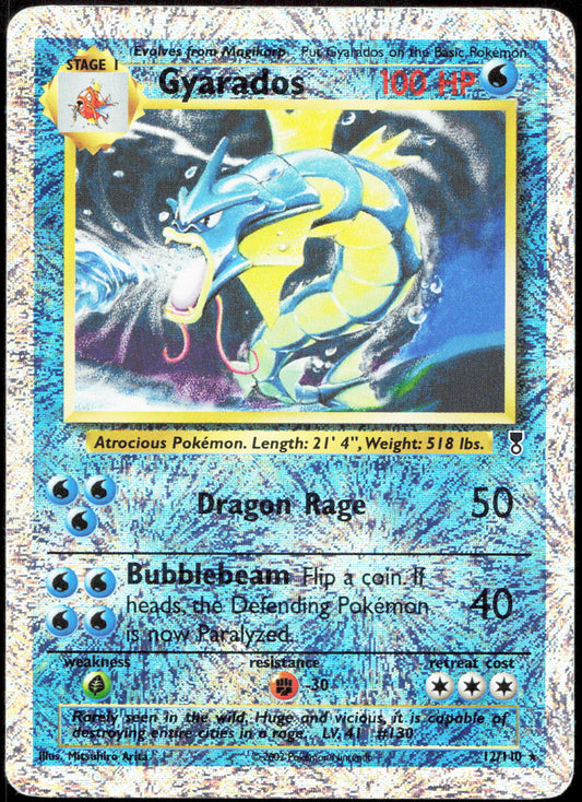 Pokemon Gyarados 12/110 Reverse Holo 2002 Legendary Collection