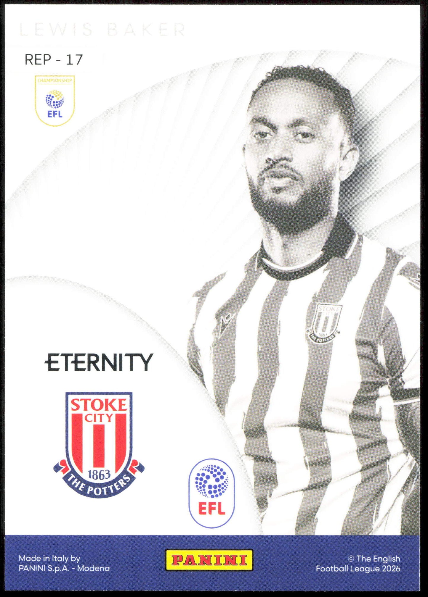 Panini Lewis Baker Represent 08/10 REP-17 Eternity 2026