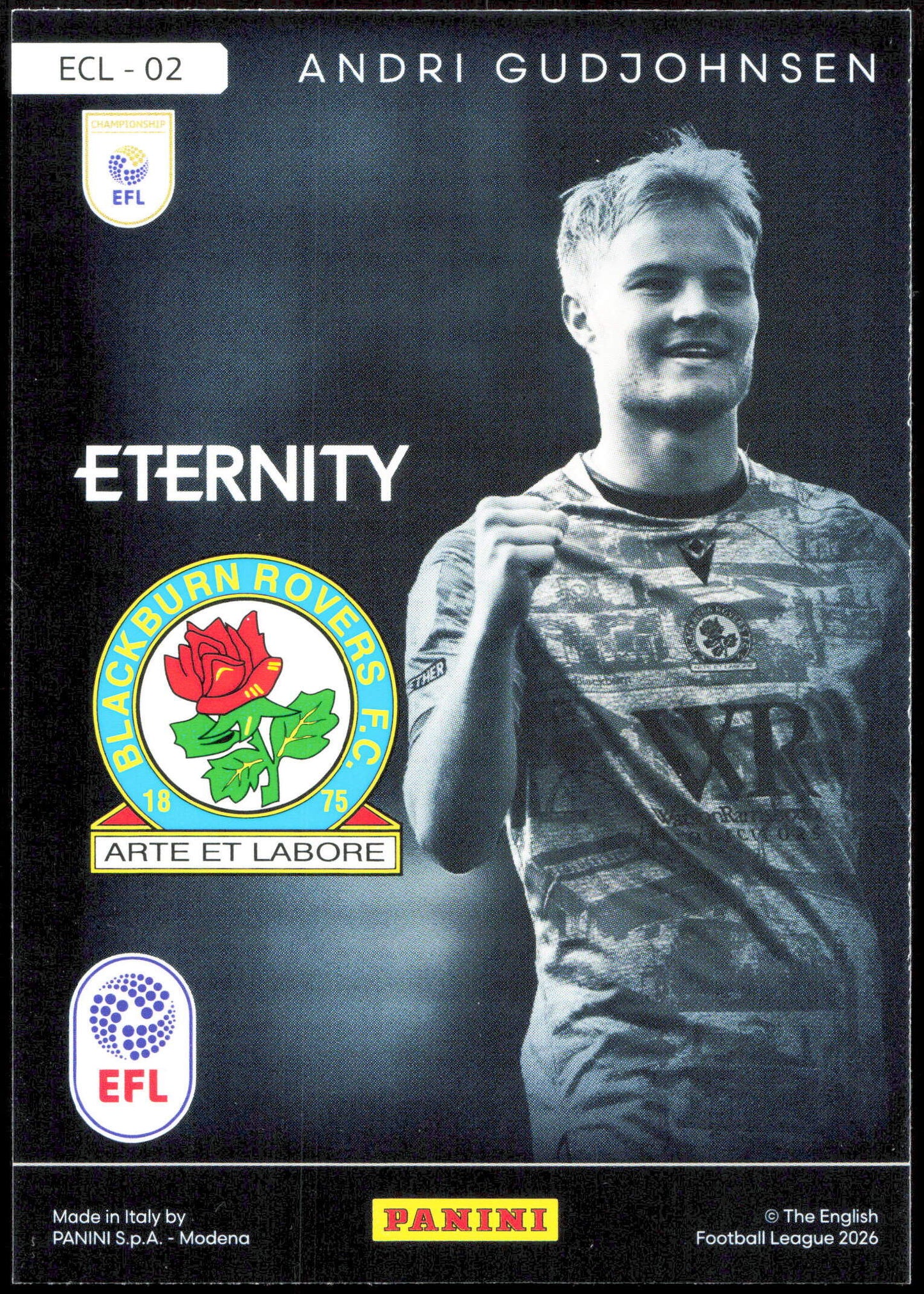 Panini Andri Gudjohnsen Eclipse 3/5 ECL-02 Eternity 2026