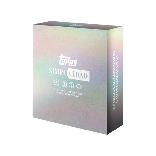 Topps UEFA Club Competitions Simplicidad 2025-26