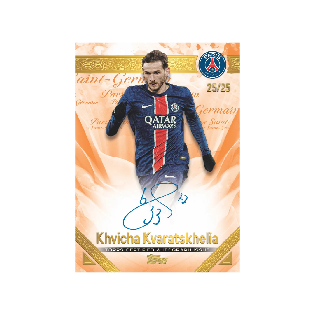 Topps Exhibition Paris Saint-Germain 2024/25