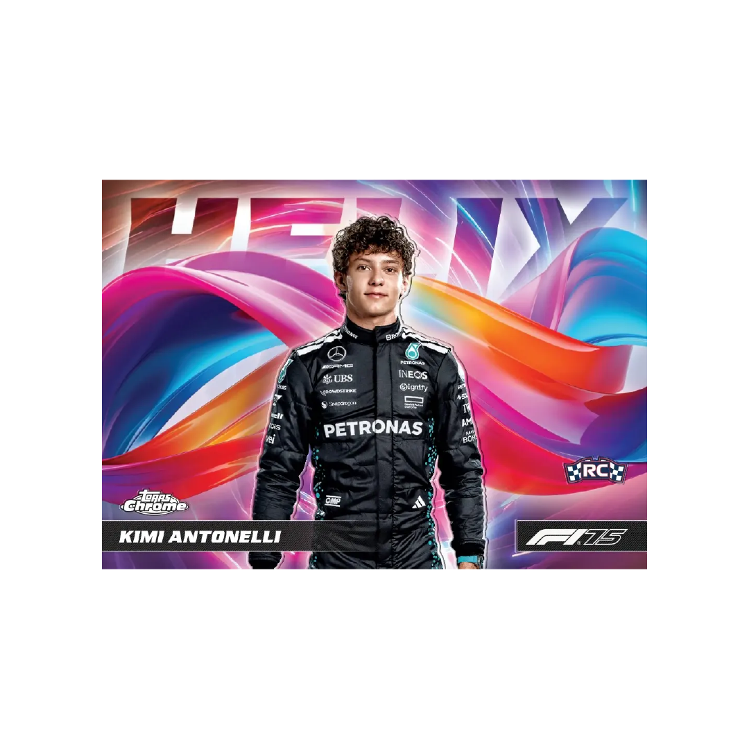 Topps Chrome® Formula 1 2025 Hobby Box - Pre-Order