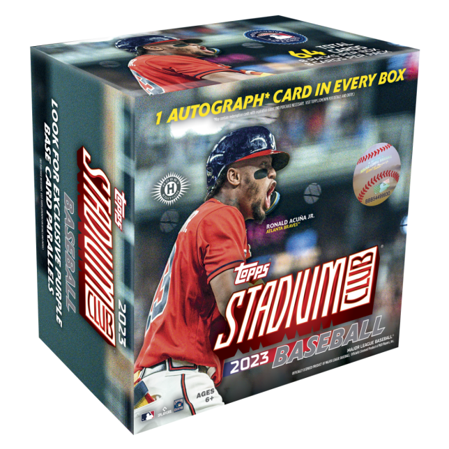 Topps Stadium Club Baseball 2023 Compact Box