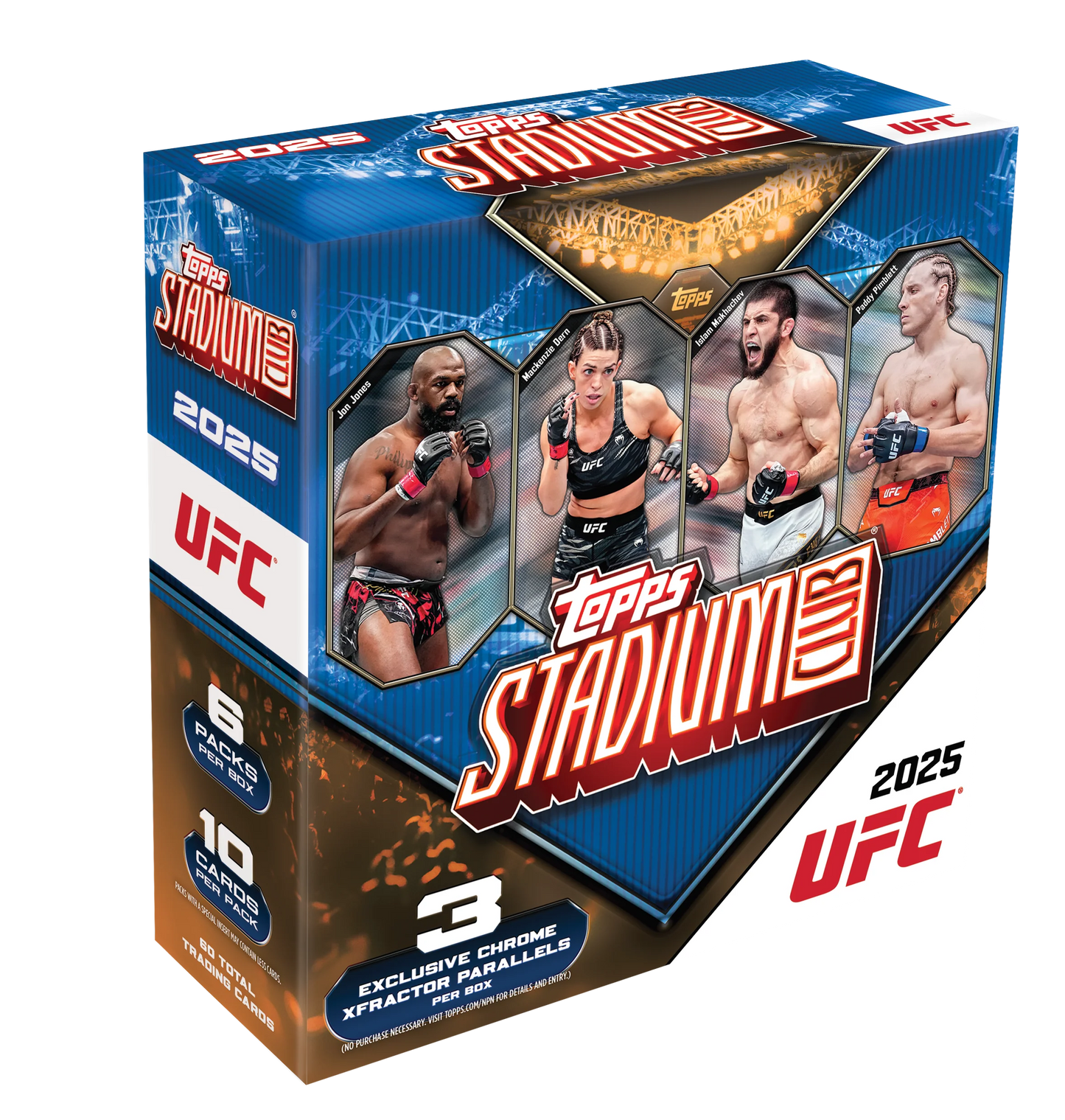 Topps Stadium Club UFC 2025 Mega Box - Pre-Order