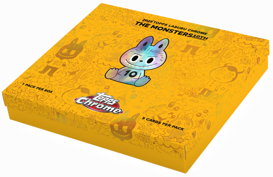 Topps Labubu Chrome 2025 10th Anniversary - Hobby Box