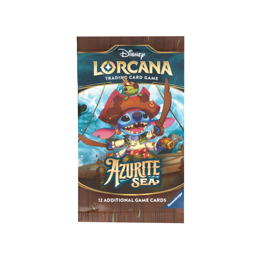 Disney Lorcana Azurite Sea – Booster Pack