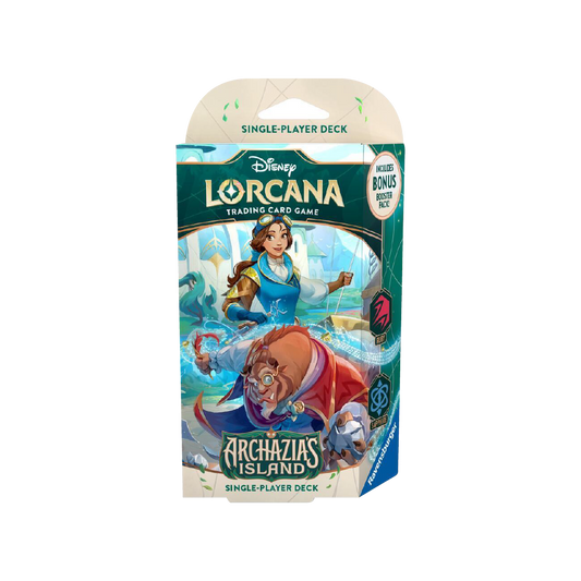 Disney Lorcana Archazia’s Island Starter Deck – Ruby & Sapphire
