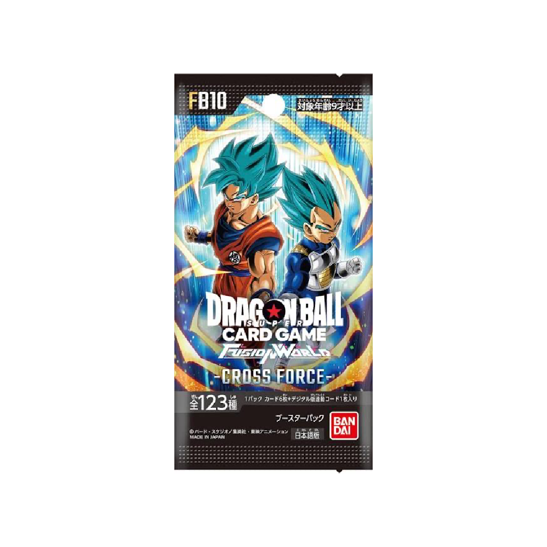 Dragon Ball Super Card Game Fusion World: Cross Force (FB10) Booster Pack