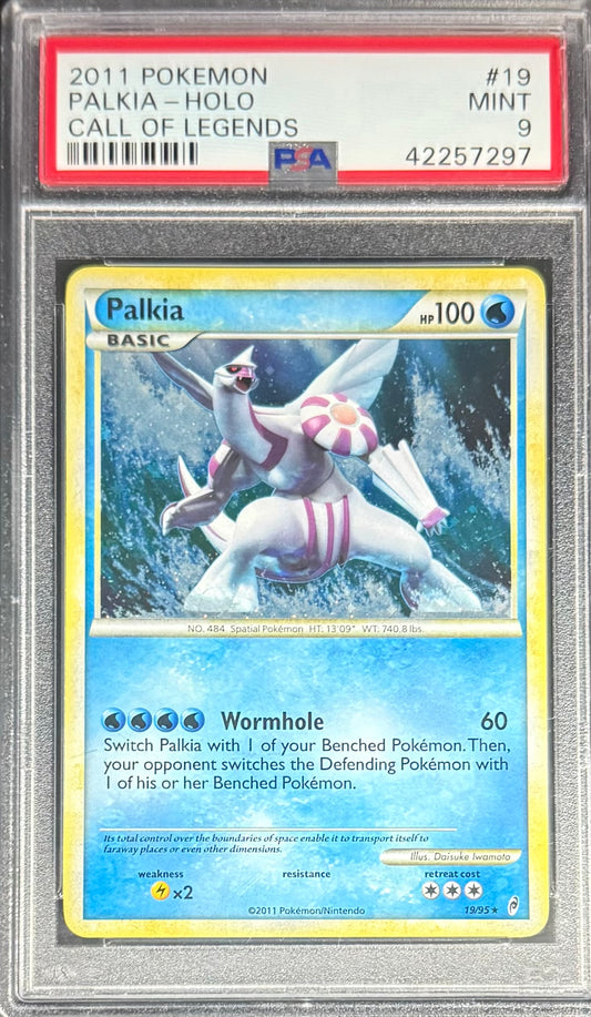 Pokemon Palkia 19/95 Holo Pokemon Call Of Legends 2011 PSA9