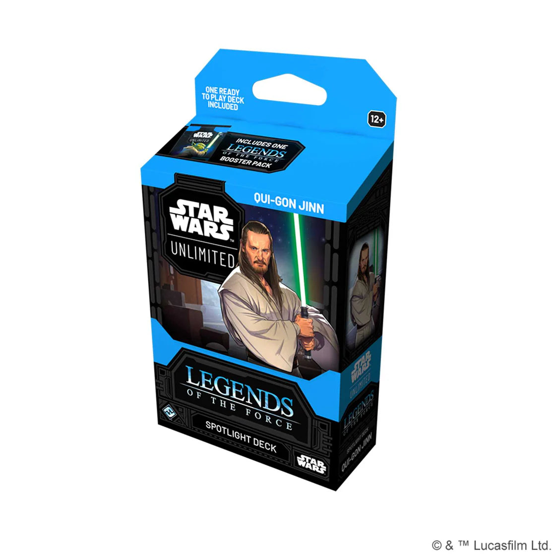 Star Wars Unlimited: Legends of the Force Spotlight Deck - Qui-Gon Jinn