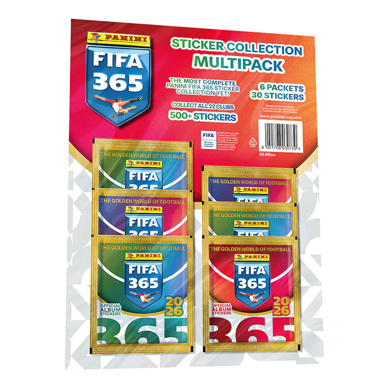 Panini FIFA 365 2025/26 Sticker Collection - Multipack