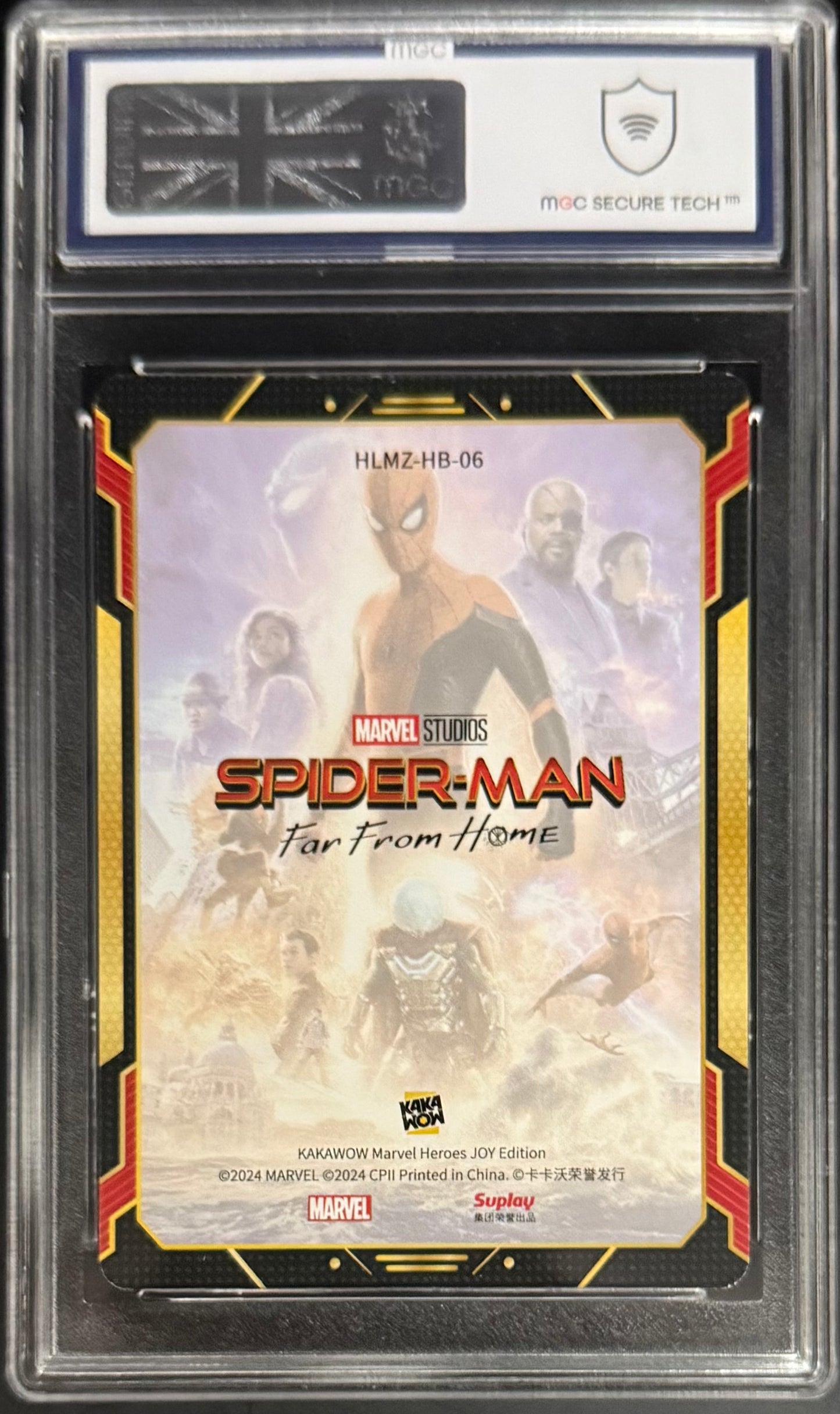 Kakawow Spider-Man Far From Home Poster Card Kakawow Marvel 2024 MGC9