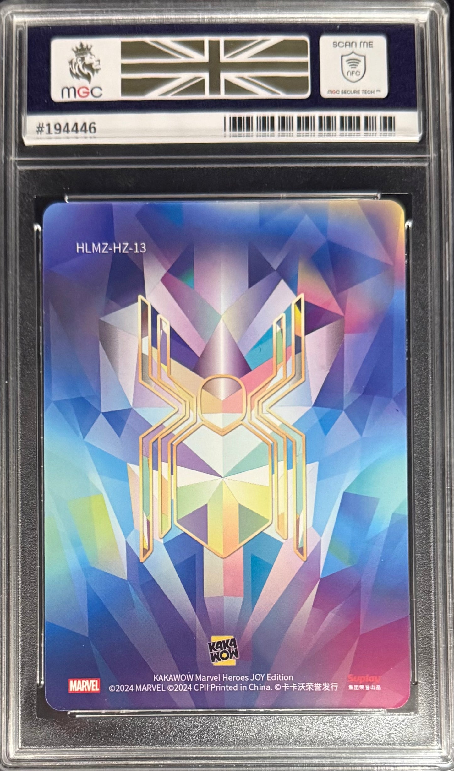 Kakawow Spider-Man Mirage Diamond Card Kakawow Marvel 2024 MGC9