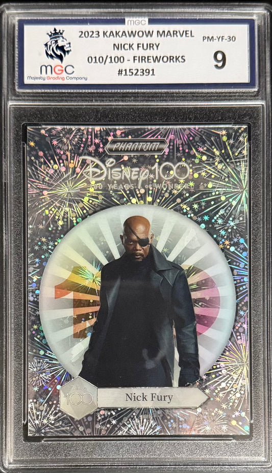 Kakawow Nick Fury Fireworks Card /100 Kakawow Phantom Marvel Disney 100 2023 MGC9