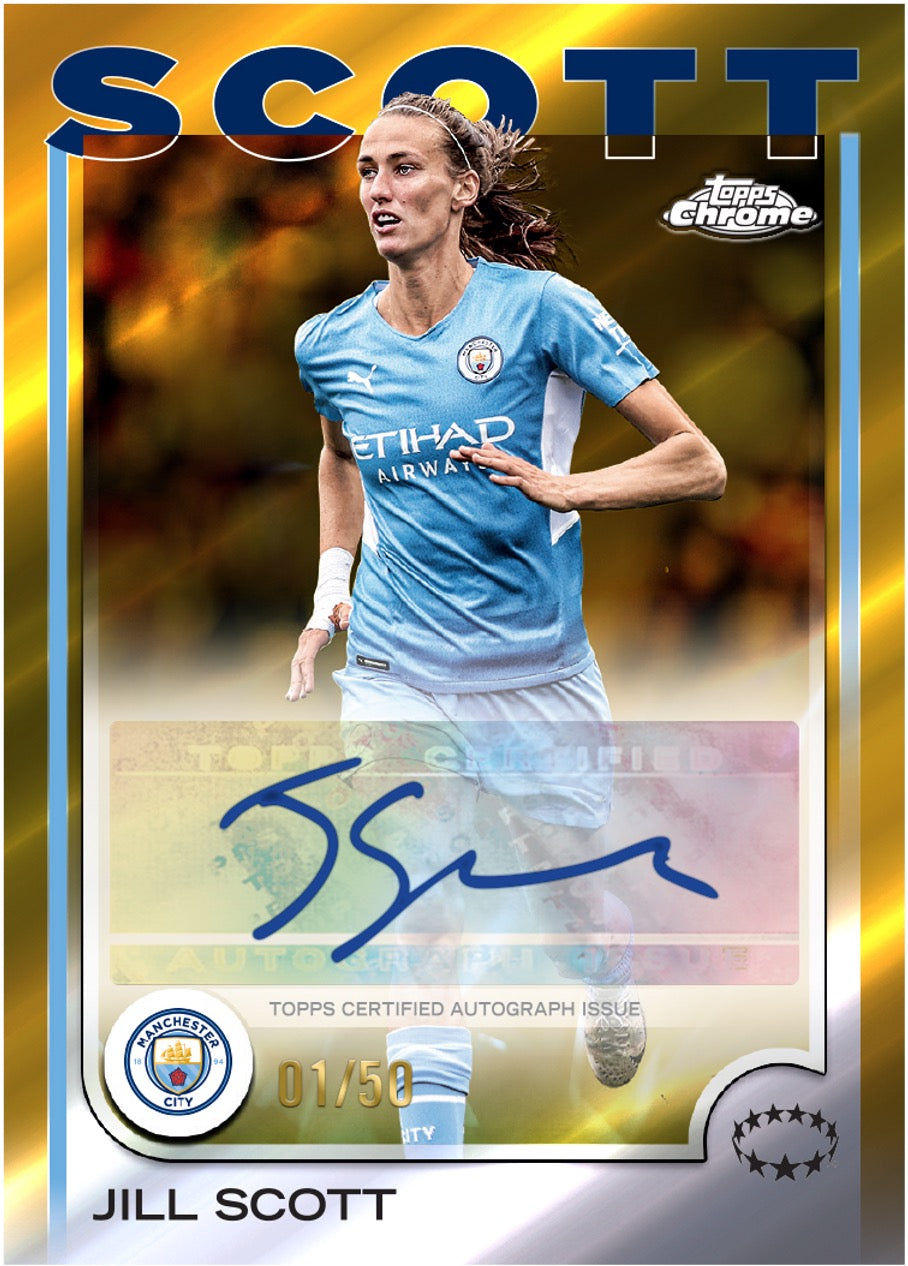 Topps Chrome UEFA Women's Champions League 2024-25 Value Box