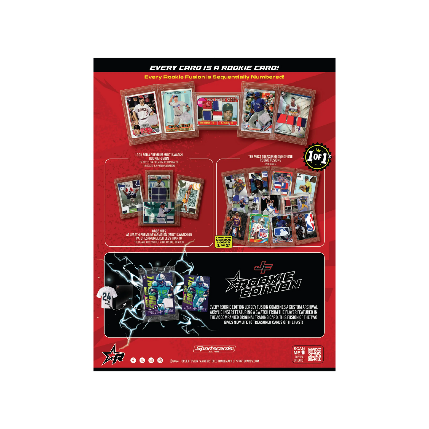 Jersey Fusion Rookie Edition Sealed Box