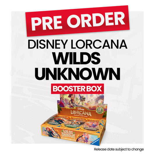 Disney Lorcana - Wilds Unknown - Booster Box - Pre-Order