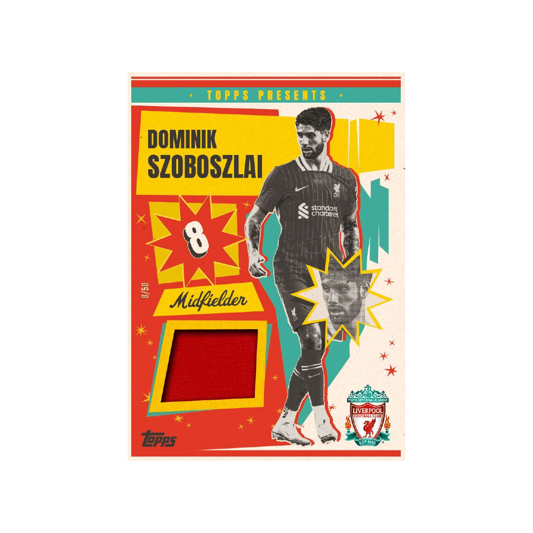 Topps Liverpool FC Team Set 2024/25 Single Pack