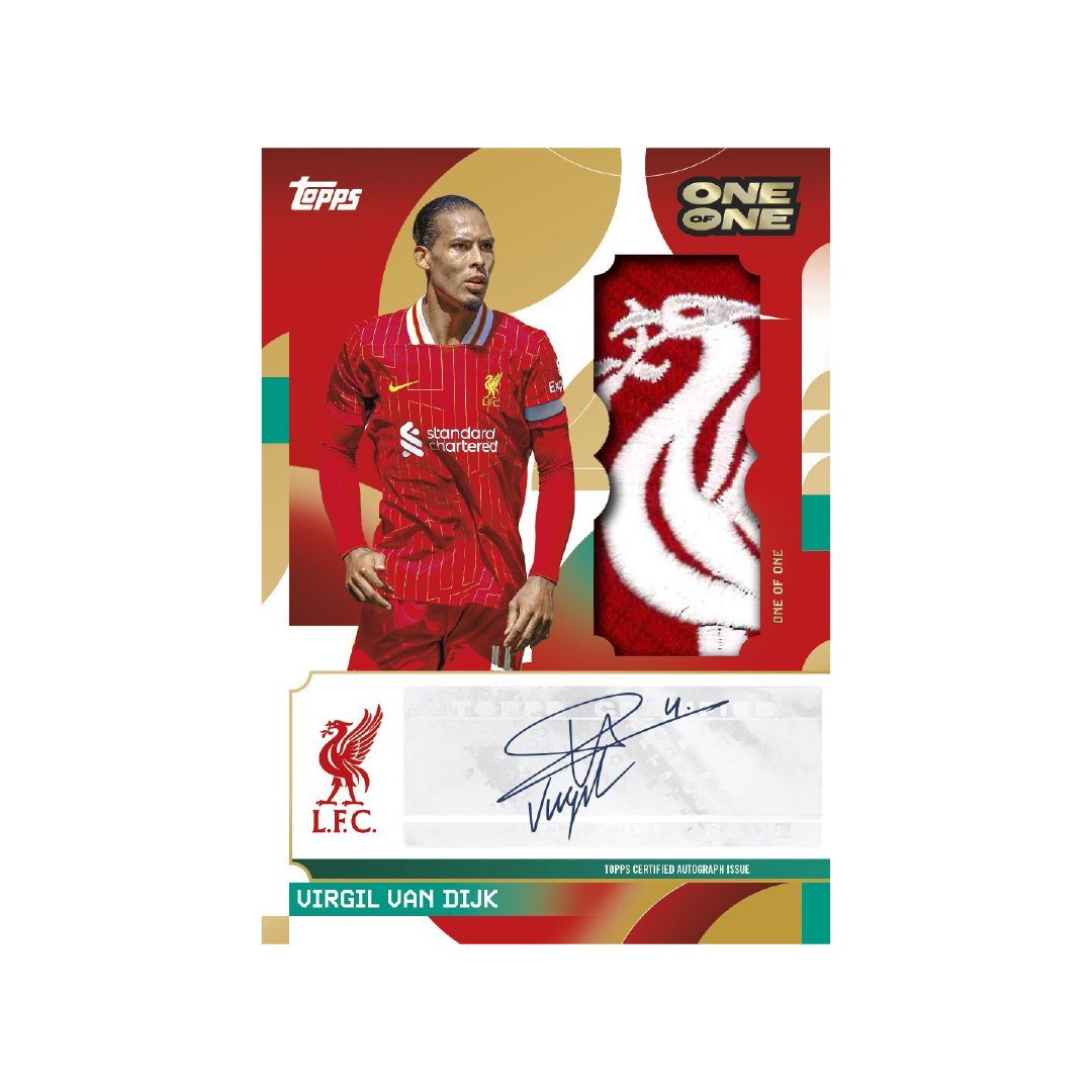 Topps Liverpool FC Team Set 2024/25 Single Pack