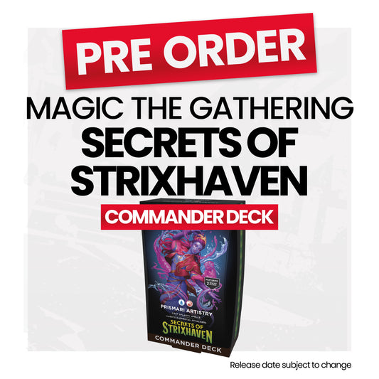 Magic: The Gathering Secrets of Strixhaven Commander Deck - Prismari Artistry - Pre-Order