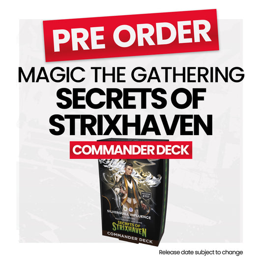 Magic: The Gathering Secrets of Strixhaven Commander Deck - Silverquill Influence - Pre-Order
