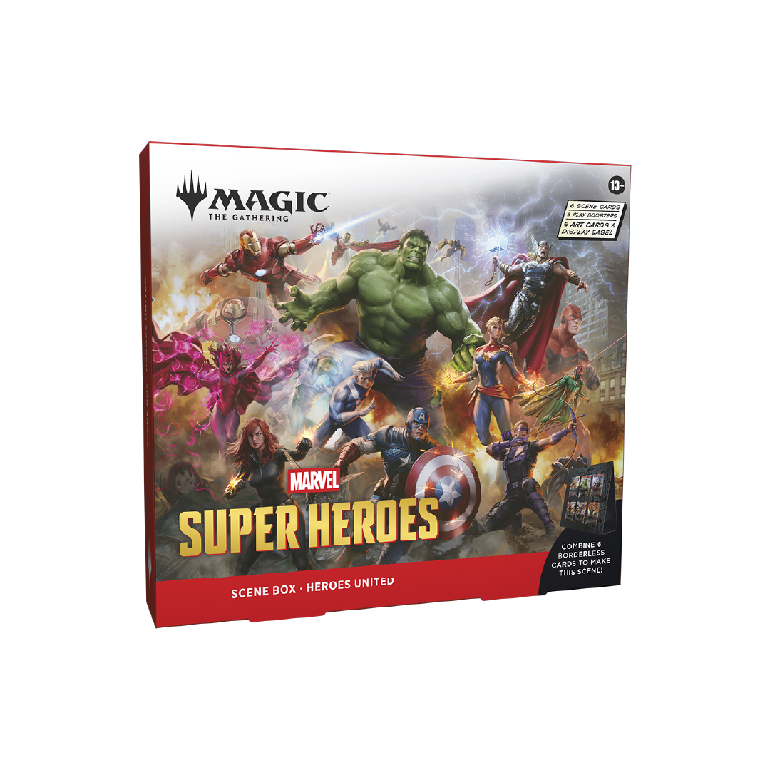Magic: The Gathering Marvel Super Heroes Scene Box - Pre-Order