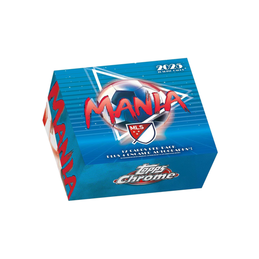 Topps MLS Major League Soccer Chrome 2025 Mania Box