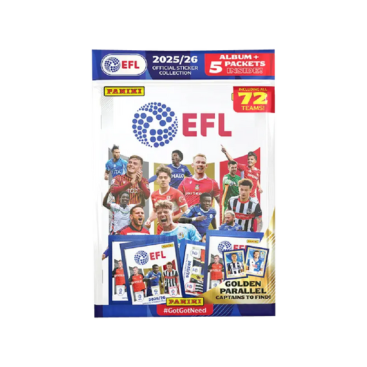 Panini EFL 2025/26 Official Sticker Starter Pack