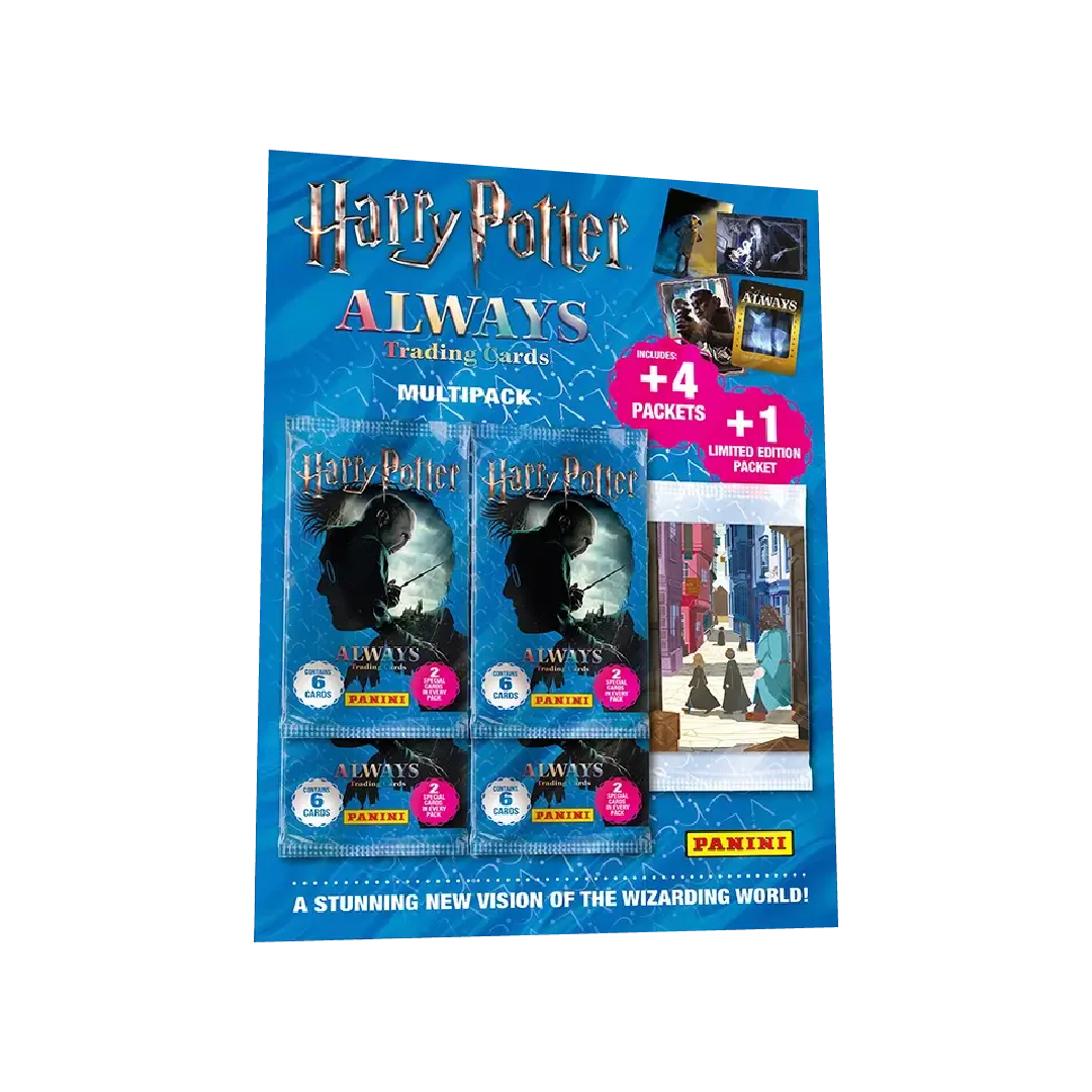 Panini Harry Potter Always Trading Card Collection Multipack