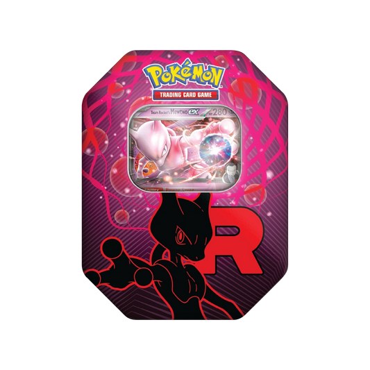 Pokémon Trading Card Game (TCG): Team Rocket Tin - Mewtwo ex