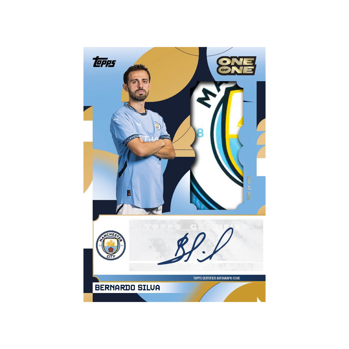 Topps Manchester City Official Team Set 2024/25 Single Pack