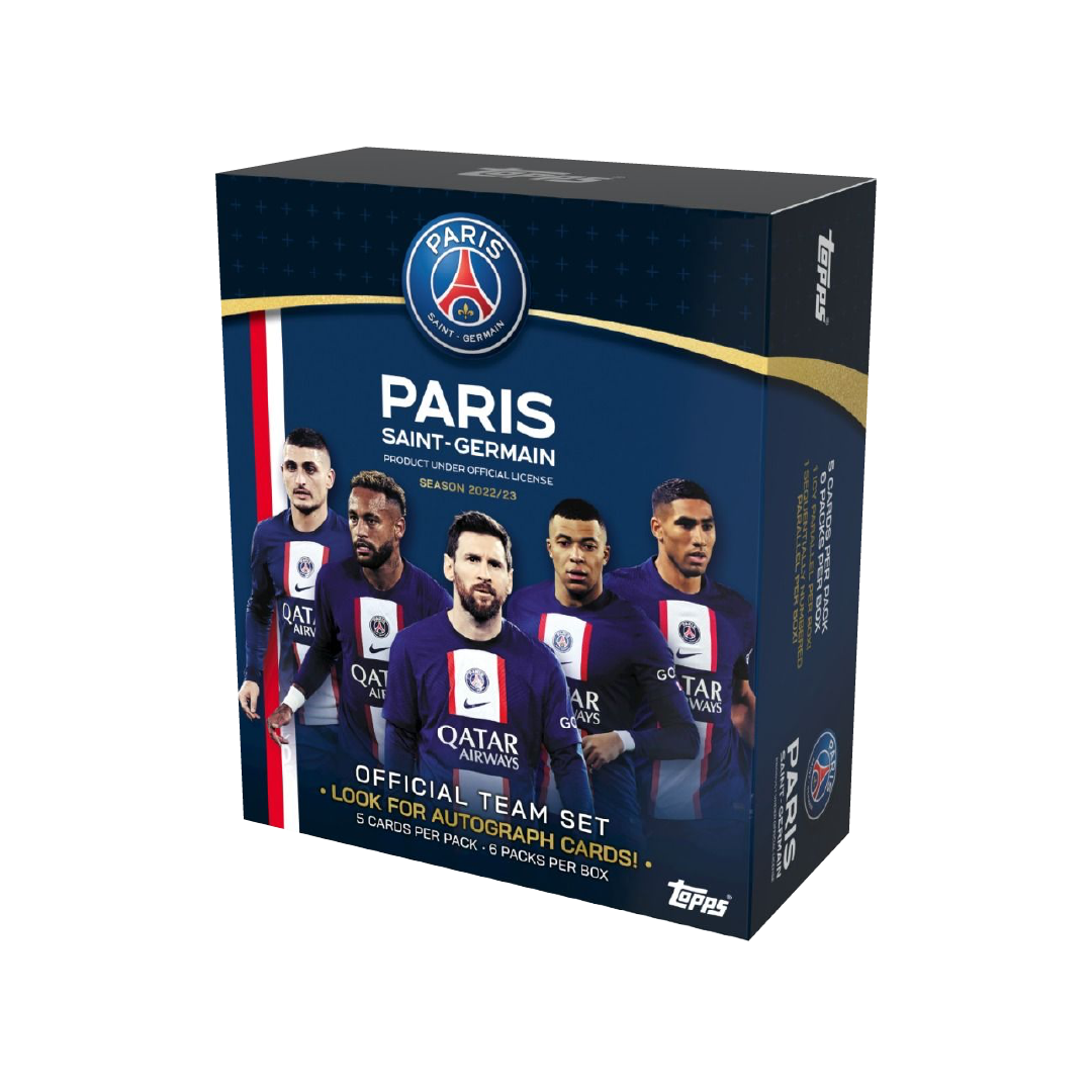Topps Paris Saint-Germain 2022/23 Team Set