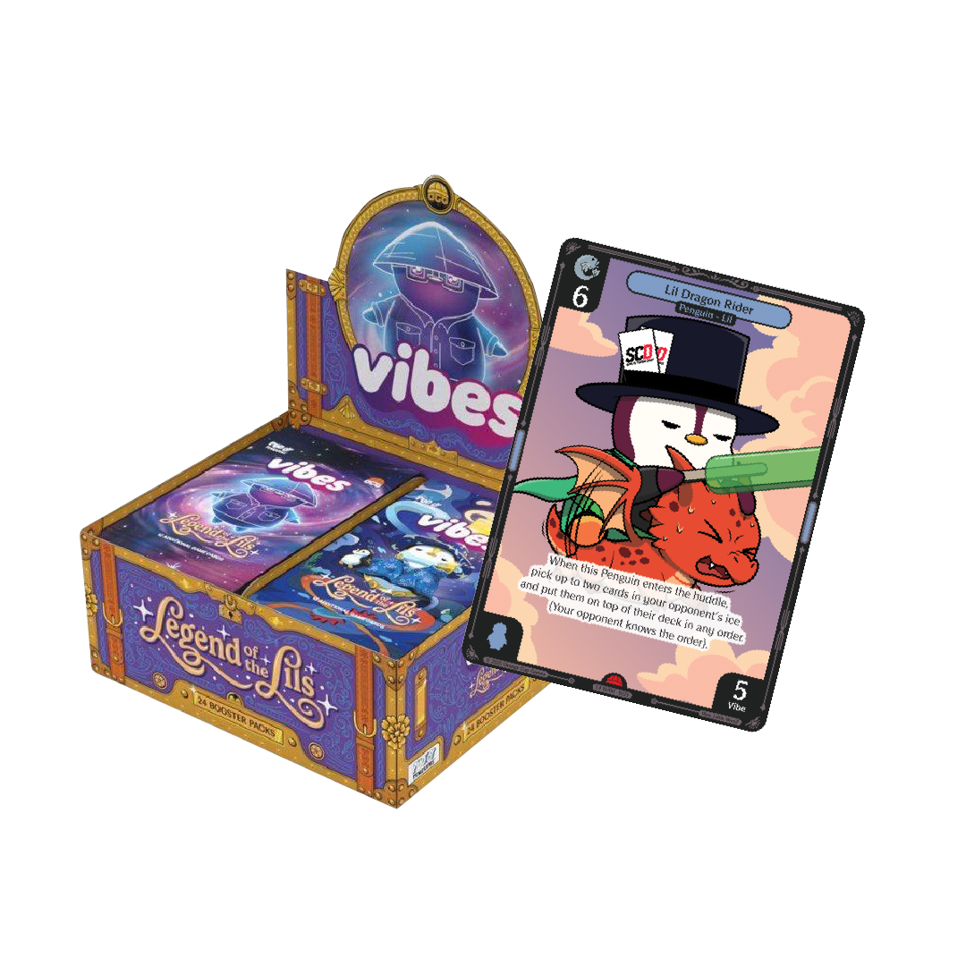 Vibes Pudgy Penguins Legend of the Lils Booster Box