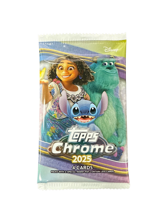 Topps Disney Chrome 2025 Blaster Box - Single Pack