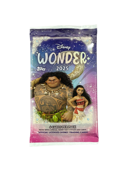 Topps Disney Wonder 2025 Blaster Box - Single Pack