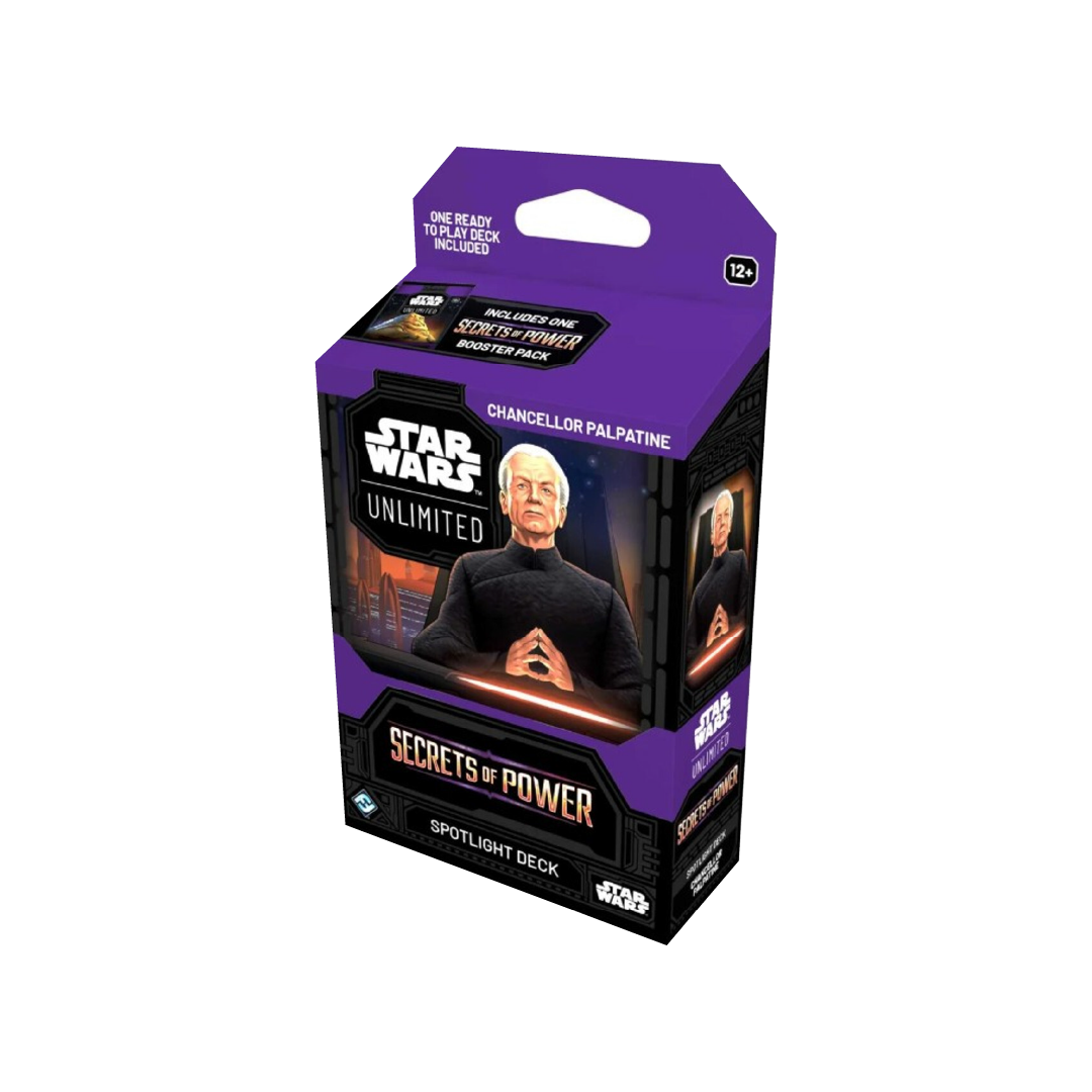 Star Wars: Unlimited Secrets of Power Spotlight Deck - Chancellor Palpatine - Pre-Order