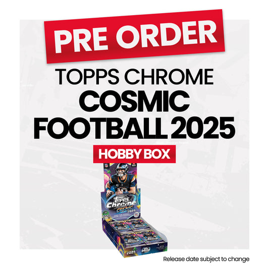 Topps Cosmic Chrome Football 2025 Hobby Box - Pre-Order