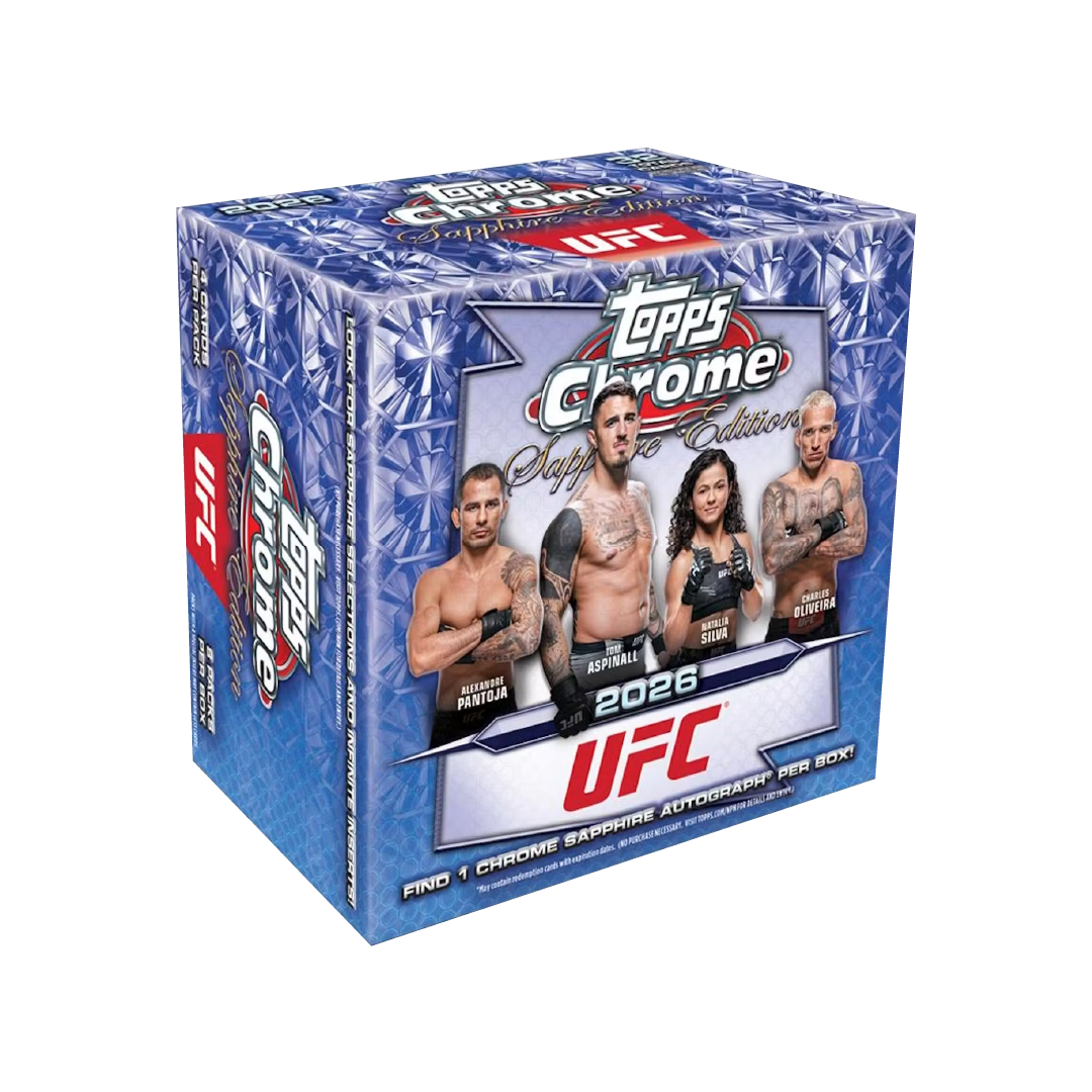 Topps Chrome UFC Sapphire Edition 2026 Hobby Box - Pre-Order