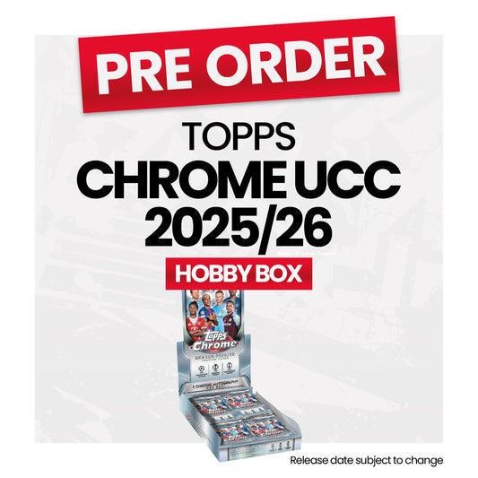Topps Chrome UEFA Club Competitions 2025/26 Hobby Box - Pre-Order