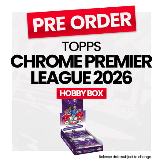 Topps Chrome Premier League 2026 Hobby Box - Pre-Order