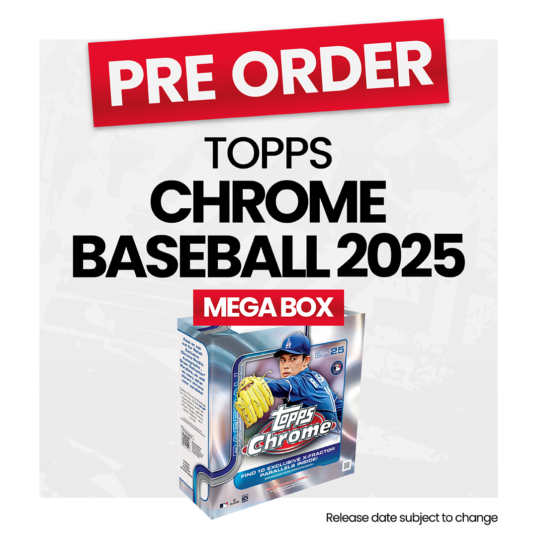 Topps Chrome Baseball 2025 Mega Box - Pre-Order