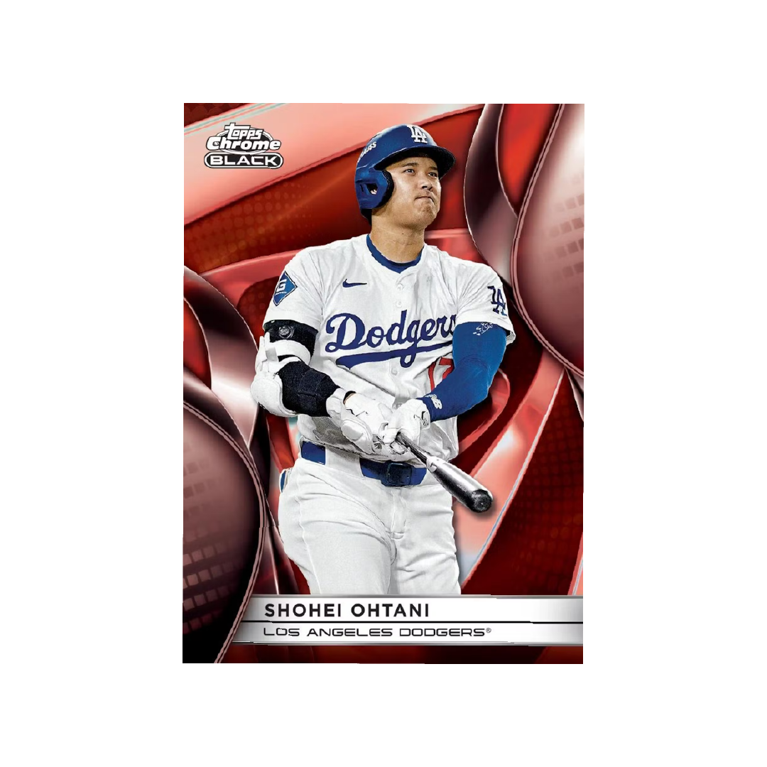 Topps Chrome Black Baseball 2025